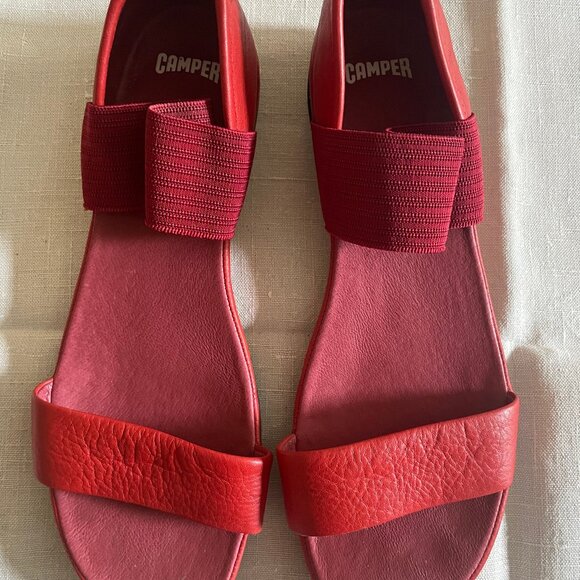 Camper Sandals, Red, Size 37 - Picture 1 of 6